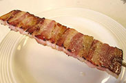 串焼きベーコン